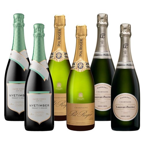 Crate of 6 The Demi Sec Collection